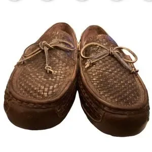 UGG | Shoes | Ugg Mens Chester Woven Boat Shoes Brown  display picture 1